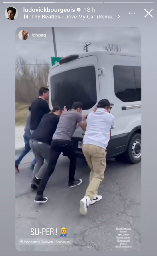 Ludovick Bourgeois tombe en panne en route vers son spectacle 4 Ludovick Bourgeois tombe en panne en route vers son spectacle Capture decran 2025 05 10 191947 Ludovick Bourgeois tombe en panne en route vers son spectacle