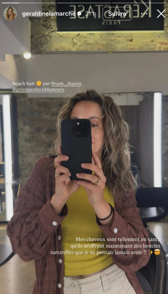 Géraldine Lamarche adopte un nouveau style capillaire et ça lui va à merveille 3 Géraldine Lamarche adopte un nouveau style capillaire et ça lui va à merveille Capture decran 2025 05 17 120828 Géraldine Lamarche adopte un nouveau style capillaire et ça lui va à merveille