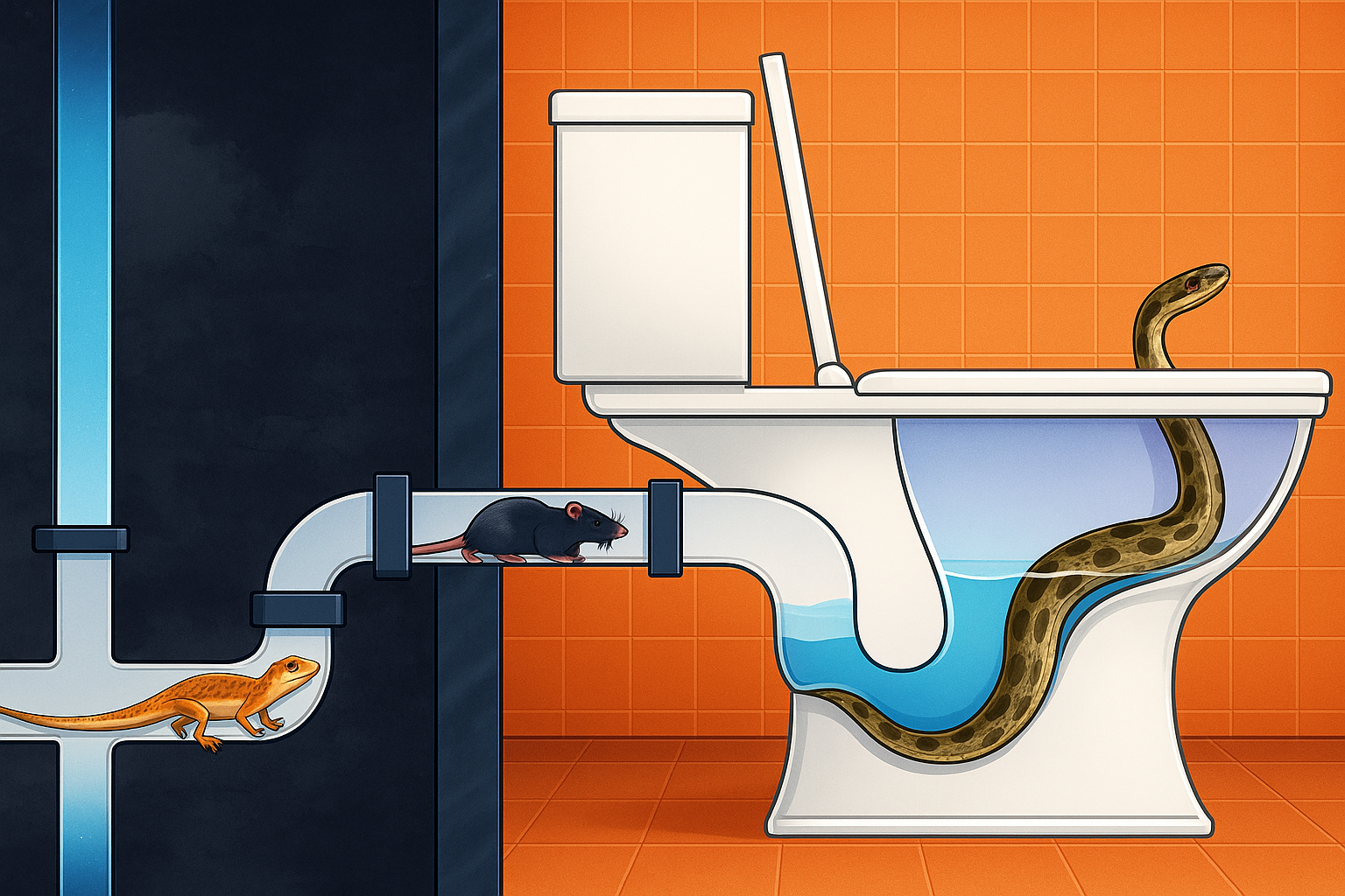 canal Tuyaux sous haute surveillance : comment prévenir les invasions animales ?