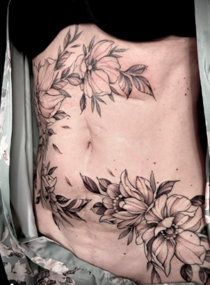 04 Tatouage cicatrice : quand l’art transforme les blessures en beauté
