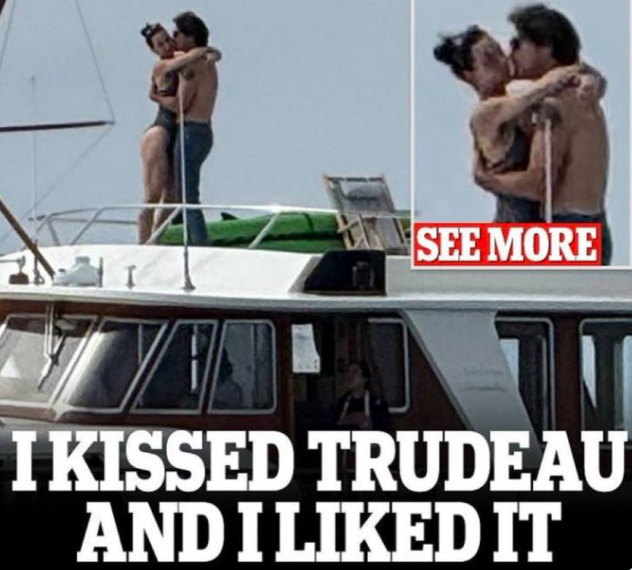 Capture decran 2025 10 12 121543 Justin Trudeau et Katy Perry surpris en plein baiser !