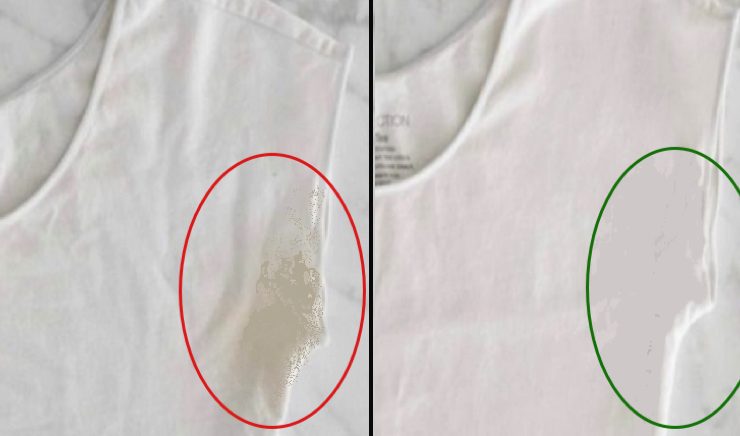 enlever tache sueur vetement blan Comment enlever les taches de sueur sur un vetement blanc ?