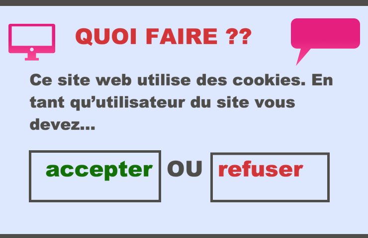 les cookies sur internet quoi faire Pourquoi doit-on accepter ou refuser les cookies sur internet ?