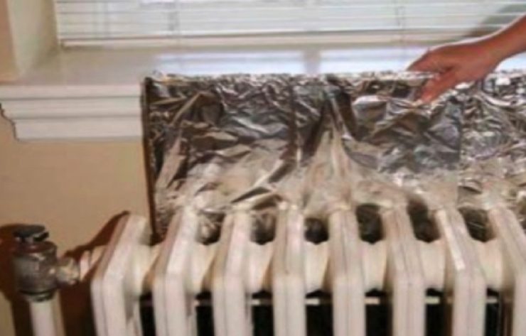 mettre aluminium derrier radiateur Pourquoi mettre de l'aluminium derrière le radiateur ?