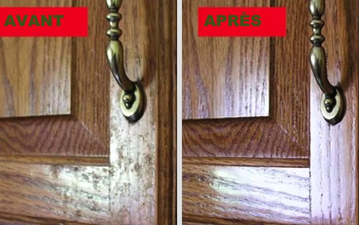 nettoyer porte d armoire plein de graisse Comment dégraisser des portes d'armoires en bois ?
