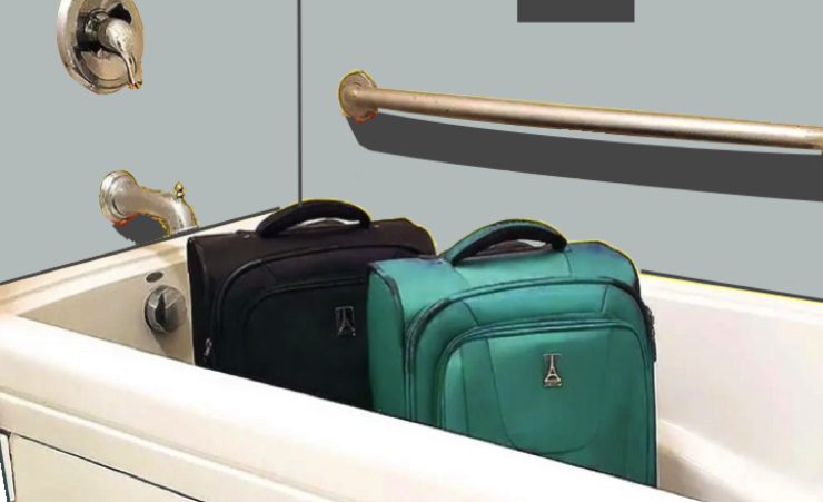 valise bain Pourquoi il faut mettre les valises dans la baignoire lorsque vous rentrez dans une chambre d'hôtel ?