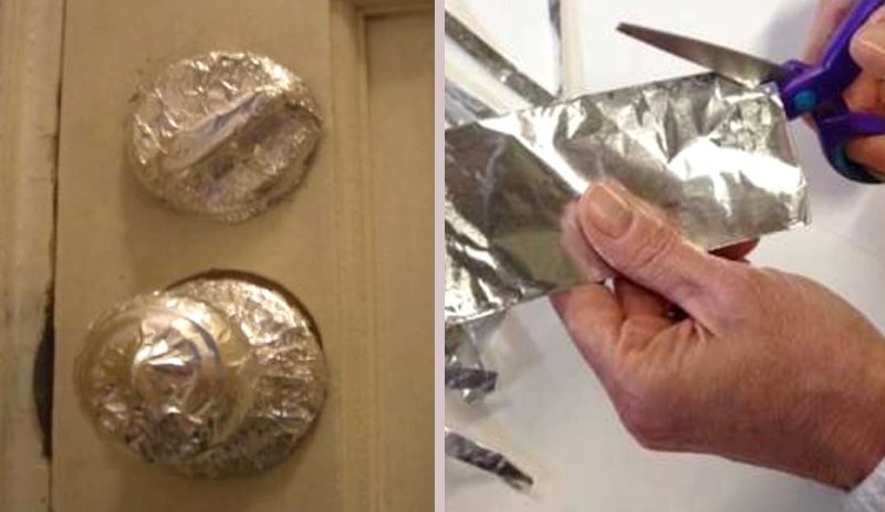 Pourquoi envelopper les poignées de porte avec du papier aluminium ? 1 Pourquoi envelopper les poignées de porte avec du papier aluminium ? Pourquoi envelopper les poignees de porte avec du papier aluminium Pourquoi envelopper les poignées de porte avec du papier aluminium ?