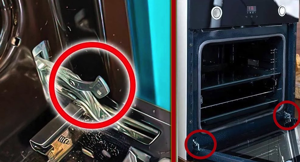 astuce pour nettoyer la porte du four bouton À quoi sert ce bouton secret sur la porte du four ?