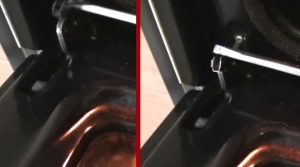 bouton porte de four À quoi sert ce bouton secret sur la porte du four ?