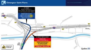 Des entraves majeures auront lieu sur le réseau routier à partir de demain et ces secteurs sont à éviter 2 Des entraves majeures auront lieu sur le réseau routier à partir de demain et ces secteurs sont à éviter echangeur st pierre Des entraves majeures auront lieu sur le réseau routier à partir de demain et ces secteurs sont à éviter