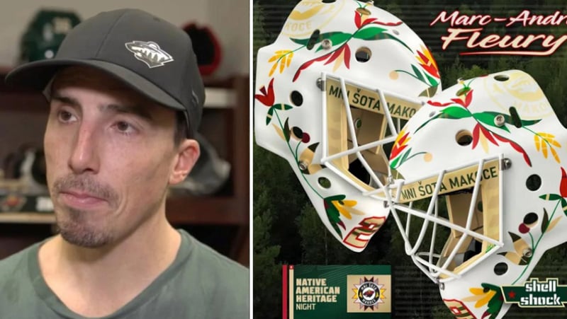Marc-André Fleury ose défier les règles de la LNH 1 Marc-André Fleury ose défier les règles de la LNH mf Marc-André Fleury ose défier les règles de la LNH