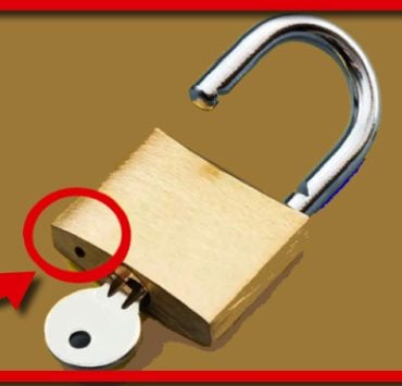 petit trou cadenas À quoi sert le petit trou sur les cadenas ?