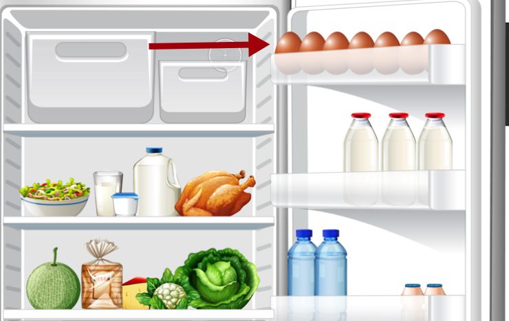 pourquoi oeuf porte frigo ne pas faire Pourquoi ne pas mettre les œufs dans la porte du frigo ?