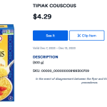 Capture decran le 2023 12 08 a 17.00.01 Recette facile de Poulet au Cari en 30 Min 🍽️ Profitez des spéciaux de cette semaine avec notre recette et découvrez les ingrédients à rabais! 🛒🔥