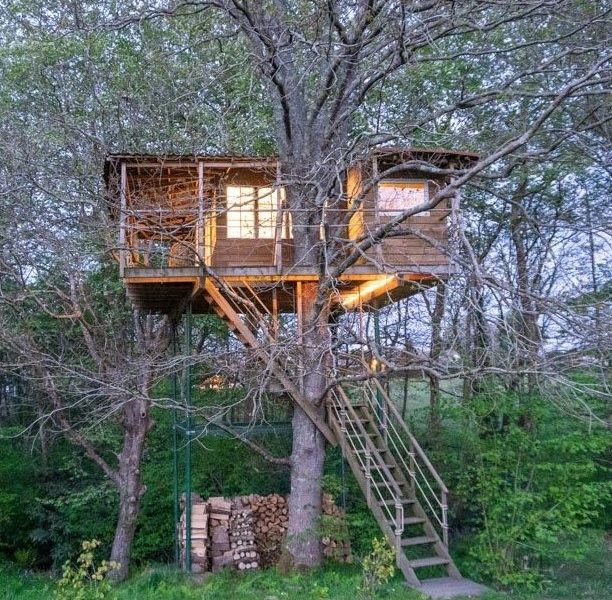 cabaneeeeee Pourrait cette cabane dans les arbres être le projet de retraite ultime ?
