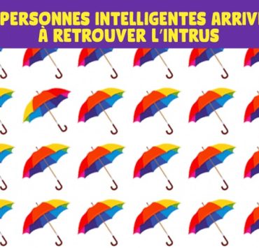 test observation Test observation : Pouvez-vous trouver l'intrus dans ces 5 images