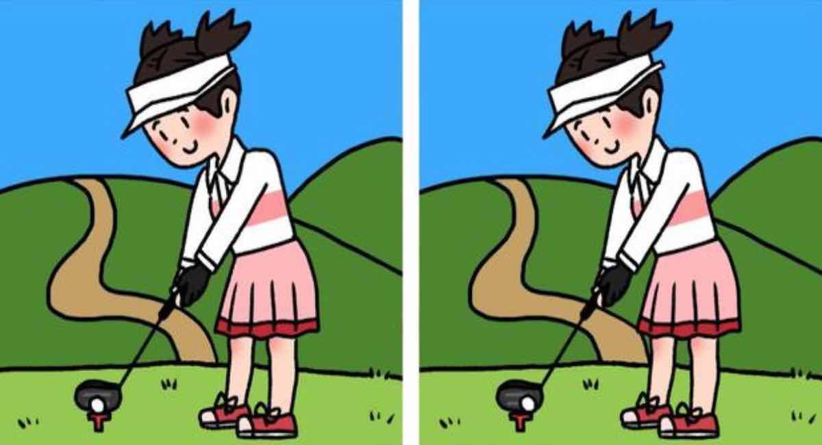 Pouvez -vous trouver les 3 différences entre les images d’une golfeuse en 10 secondes ? 1 Pouvez -vous trouver les 3 différences entre les images d’une golfeuse en 10 secondes ? 3 differences golfeuse test defi 1 Pouvez -vous trouver les 3 différences entre les images d’une golfeuse en 10 secondes ?