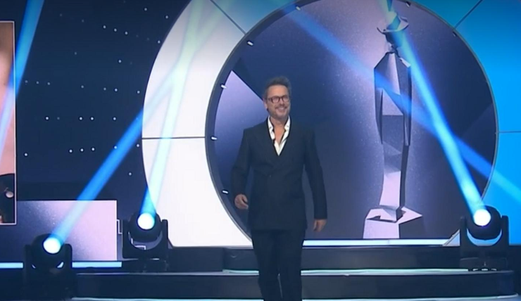 Capture decran 2024 03 27 110229 Stéphane Rousseau révèle le « Lauréat de l’année » à l’Olivier et provoque un tonnerre de rires