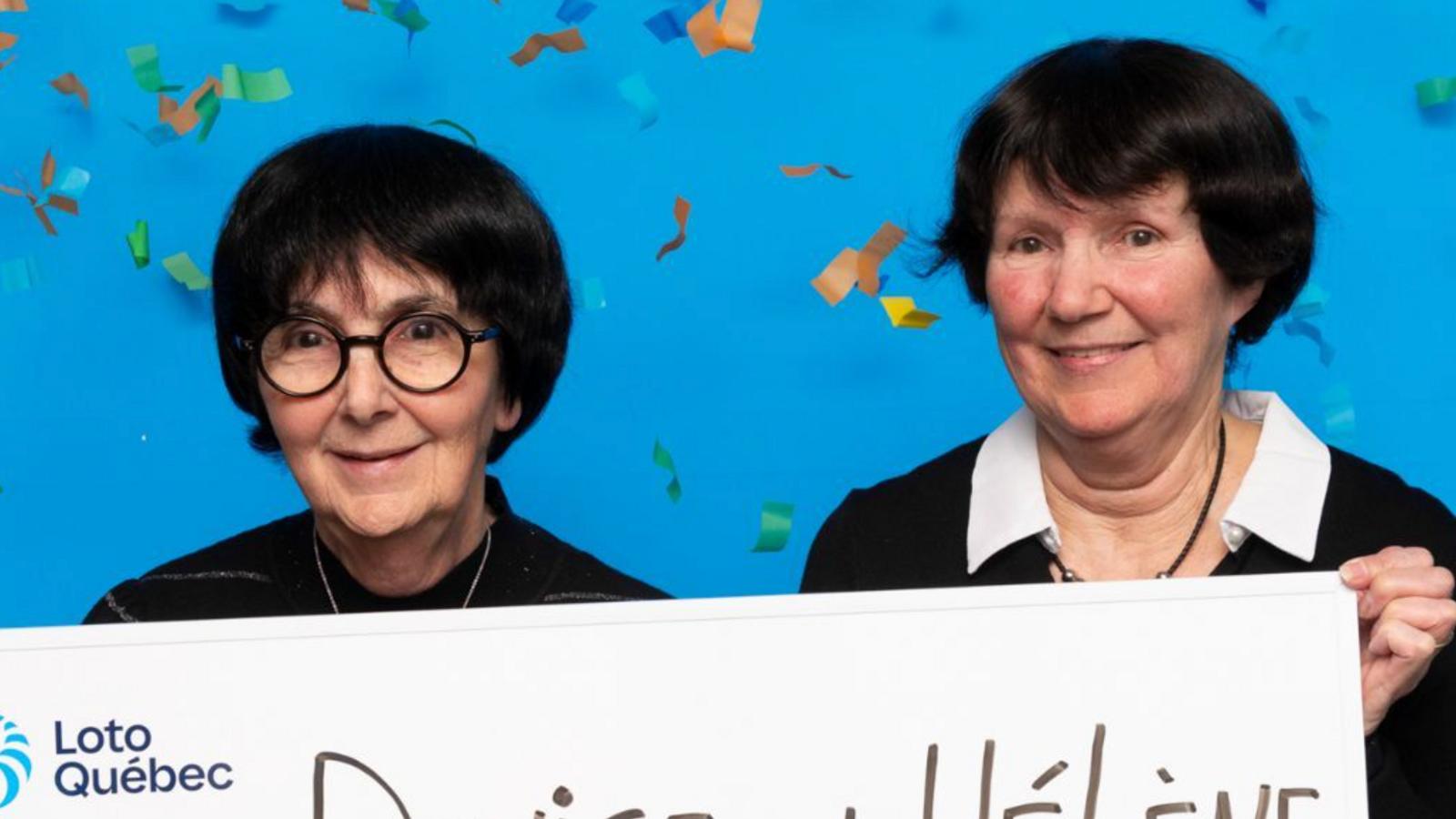Deux soeurs décrochent un gros montant à la loterie 1 Deux soeurs décrochent un gros montant à la loterie soeurs Deux soeurs décrochent un gros montant à la loterie