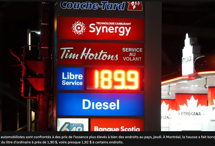 Capture decran 2024 04 19 232432 Mario Dumont estime qu’on ne paie pas assez cher l’essence au Québec