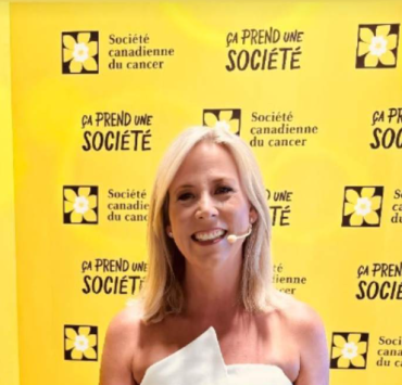 Capture decran 2024 04 20 122834 Ève-Marie Lortie revient au Québec et fait sensation avec sa robe blanche au gala