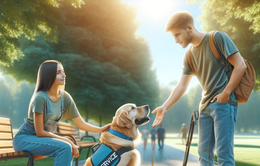 Peut-on interagir avec un chien d'assistance lorsqu’on le rencontre ? 1 Peut-on interagir avec un chien d'assistance lorsqu’on le rencontre ? Capture decran 2024 04 24 221130 Peut-on interagir avec un chien d'assistance lorsqu’on le rencontre ?