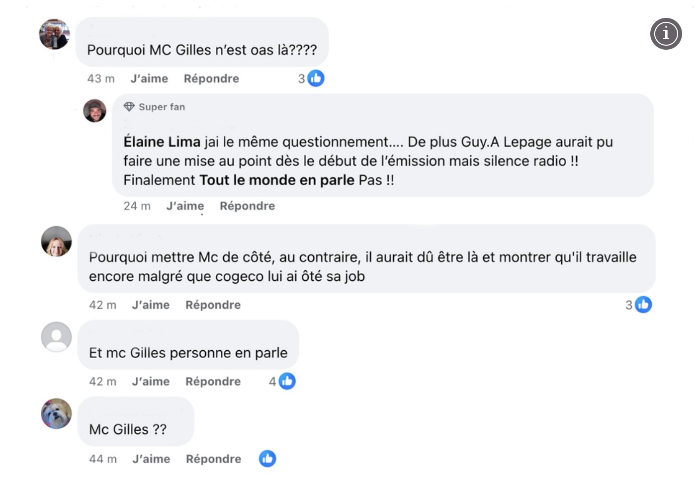 Capture decran le 2024 04 15 a 09.46.22 Guy A. Lepage esquive un sujet brûlant