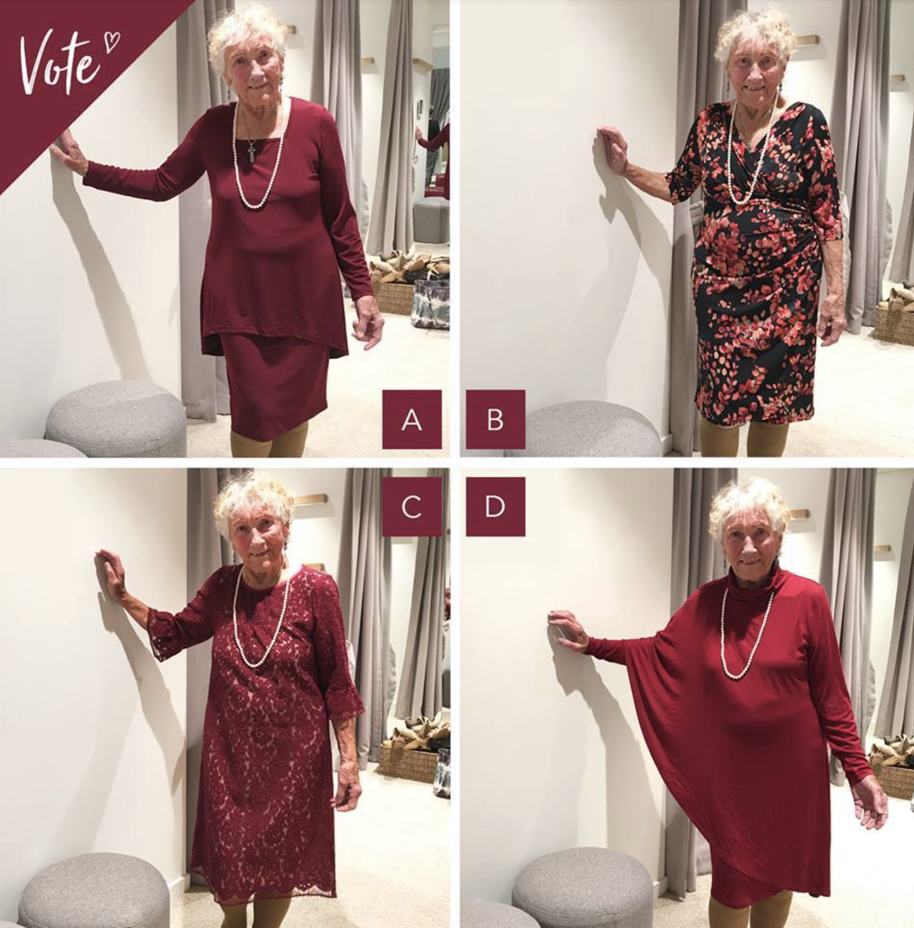 Capture decran le 2024 04 25 a 13.32.01 À 93 ans, elle prépare son mariage et invite les internautes à sélectionner sa robe