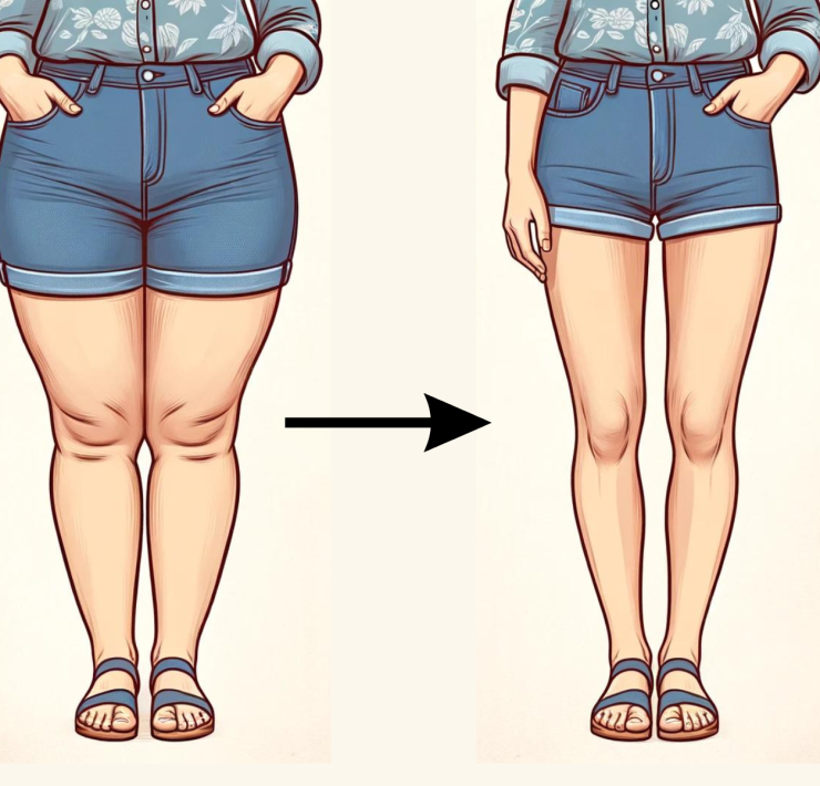 Combien de differences pouvez vous trouver dans limage Perdez des cuisses facilement avec cet exercice simple!