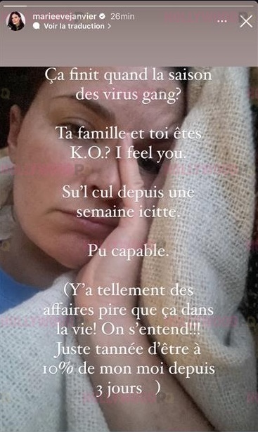 javierrr Marie-Ève Janvier Affronte une Période Difficile
