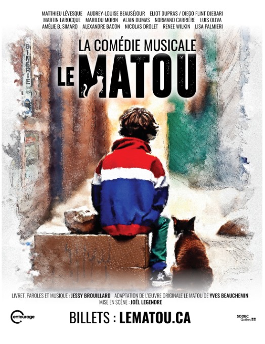"Le matou": Émily Bégin s'exprime sur son retrait de la comédie musicale 2 "Le matou": Émily Bégin s'exprime sur son retrait de la comédie musicale mattou "Le matou": Émily Bégin s'exprime sur son retrait de la comédie musicale