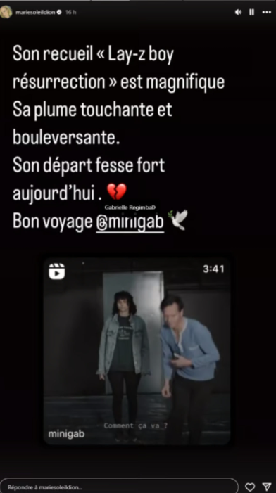 Capture decran 2024 05 08 194152 Marie-Soleil Dion partage une perte déchirante