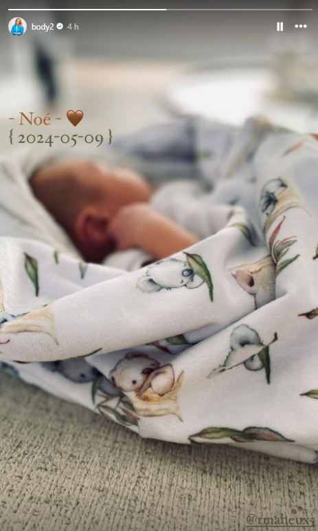 Capture decran 2024 05 14 162045 Marianne St-Gelais révèle la première photo et le prénom de son bébé
