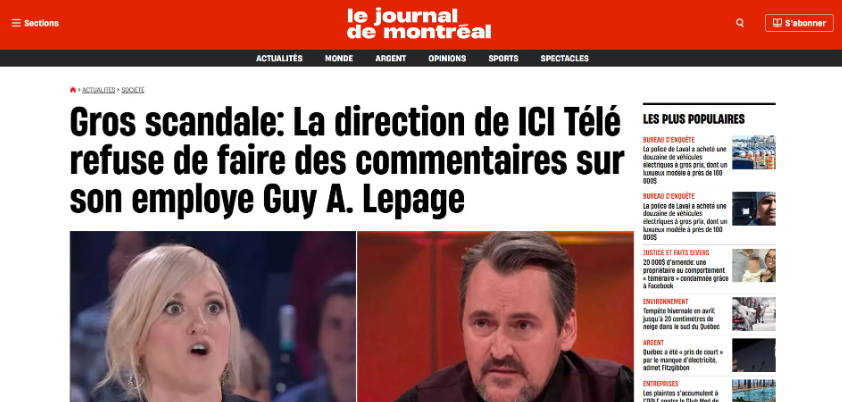 Capture decran 2024 05 17 213839 D'abord Normand Brathwaite, maintenant Émily Bégin cible de rumeurs choquantes