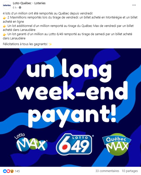 Quatre Gagnants Recherchés par Loto-Québec : Est-ce Vous ? 2 Quatre Gagnants Recherchés par Loto-Québec : Est-ce Vous ? Capture decran 2024 05 21 164343 Quatre Gagnants Recherchés par Loto-Québec : Est-ce Vous ?