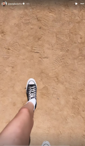 Capture decran 2024 05 28 061702 Karine Gonthier-Hyndman rayonne en maillot durant ses vacances en Europe