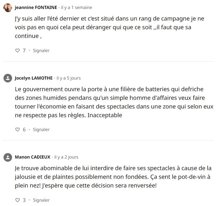 Capture decran 2024 05 30 115715 Mario Pelchat en péril : rejoignez la pétition pour sauver ses spectacles !