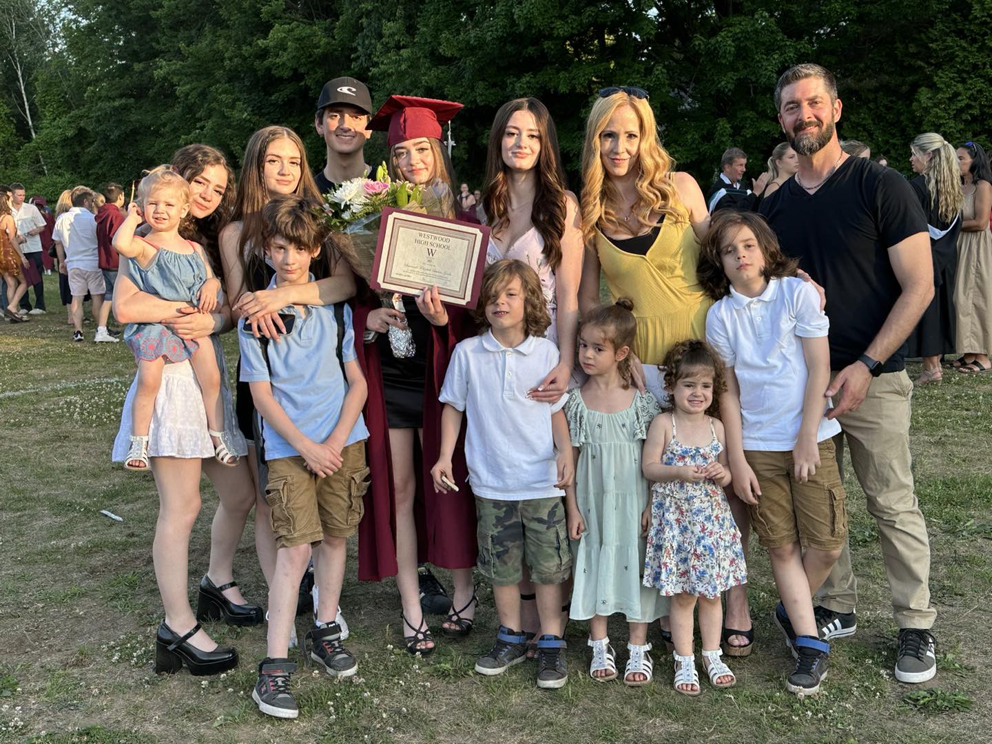 famillegggg À 39 semaines, Tara de la famille Groulx attend son 13e enfant et partage ses photos