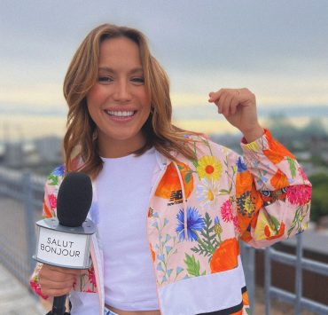 geraldinelama 1 e1715203483308 Erreur en direct : Géraldine Lamarche se reprend rapidement sur Salut Bonjour