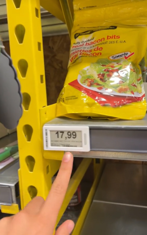 Une TikTokeuse En Colère Contre le Prix du Bacon chez Maxi Suscite de Nombreuses Réactions 2 Une TikTokeuse En Colère Contre le Prix du Bacon chez Maxi Suscite de Nombreuses Réactions Capture decran 2024 06 04 134948 Une TikTokeuse En Colère Contre le Prix du Bacon chez Maxi Suscite de Nombreuses Réactions