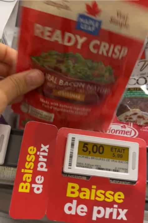 Une TikTokeuse En Colère Contre le Prix du Bacon chez Maxi Suscite de Nombreuses Réactions 4 Une TikTokeuse En Colère Contre le Prix du Bacon chez Maxi Suscite de Nombreuses Réactions Capture decran 2024 06 04 135231 Une TikTokeuse En Colère Contre le Prix du Bacon chez Maxi Suscite de Nombreuses Réactions