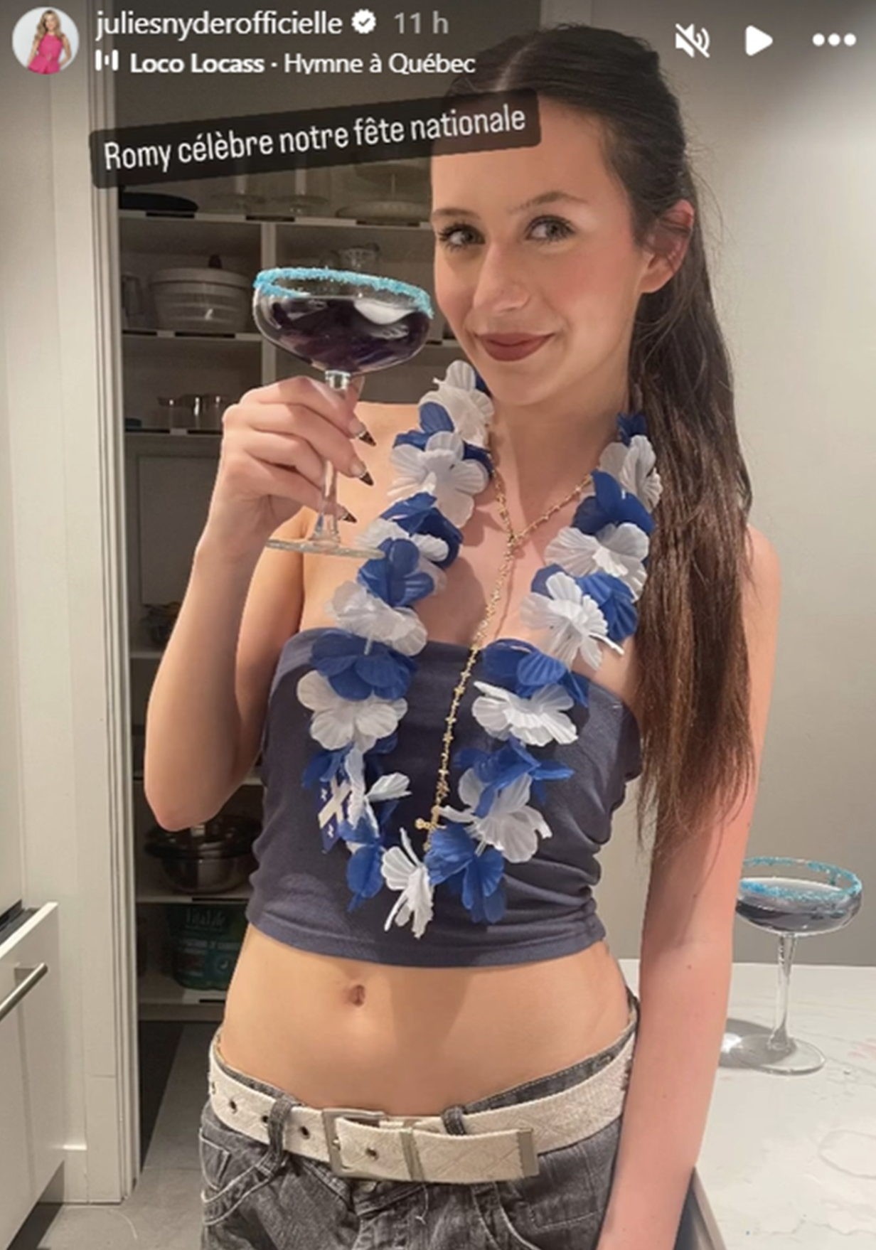 Julie Snyder : La photo de sa fille pour la Fête nationale enflamme les réseaux sociaux 2 Julie Snyder : La photo de sa fille pour la Fête nationale enflamme les réseaux sociaux Capture decran le 2024 06 25 a 10.02.52 Julie Snyder : La photo de sa fille pour la Fête nationale enflamme les réseaux sociaux