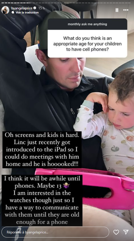 Capture decran 2024 07 02 111325 Carey Price et Angela Insistent sur l'Apprentissage du Français pour leurs Enfants