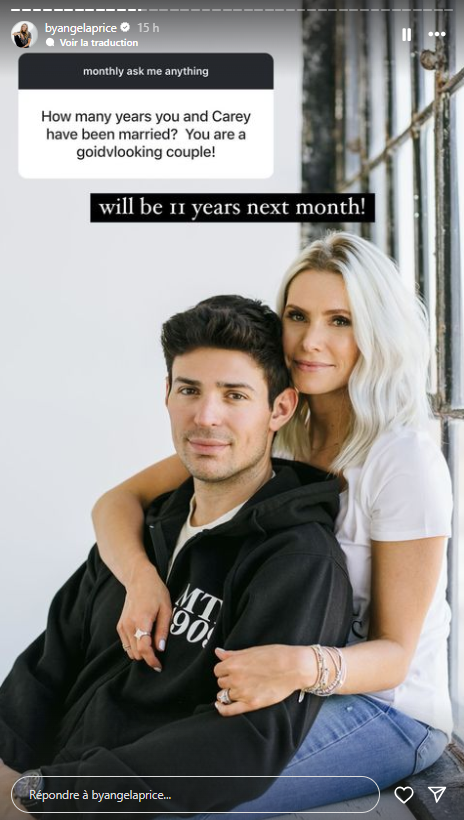 Capture decran 2024 07 02 111349 Carey Price et Angela Insistent sur l'Apprentissage du Français pour leurs Enfants