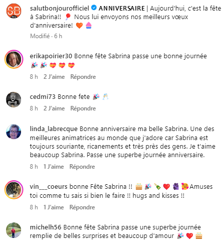 À 5:00 du matin, L'Équipe de Salut Bonjour Surprend Sabrina Cournoyer pour son Anniversaire 2 À 5:00 du matin, L'Équipe de Salut Bonjour Surprend Sabrina Cournoyer pour son Anniversaire Capture decran 2024 07 06 155513 À 5:00 du matin, L'Équipe de Salut Bonjour Surprend Sabrina Cournoyer pour son Anniversaire