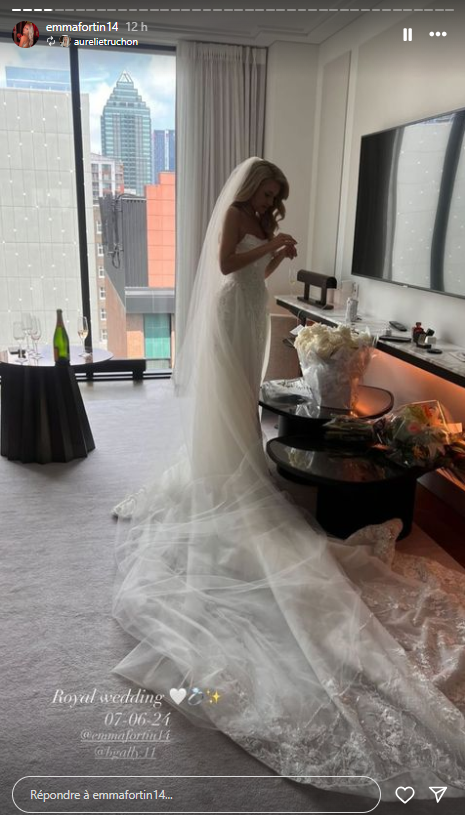 Capture decran 2024 07 07 225729 En Images : Les Canadiens Fêtent le Mariage de Brendan Gallagher et Emma Fortin à Montréal et Ce N'est Pas Rien !