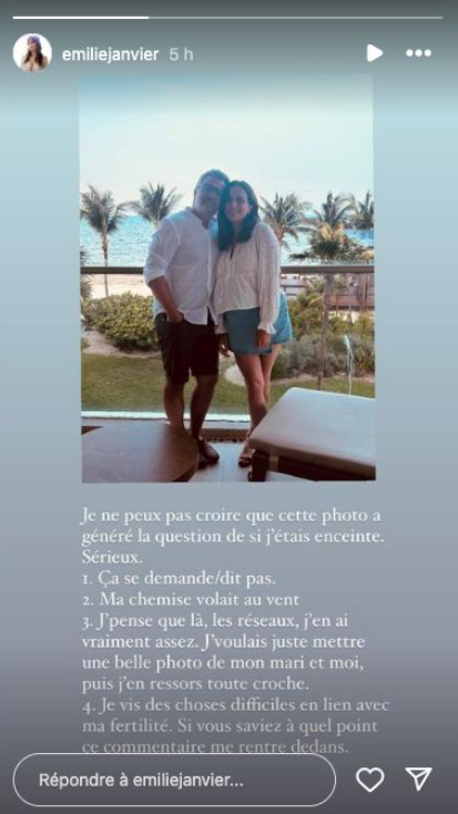 Capture decran 2024 07 15 183728 La soeur de Marie-Ève Janvier Quitte les Réseaux Sociaux après Avoir Été Ciblée de Commentaires Malveillants