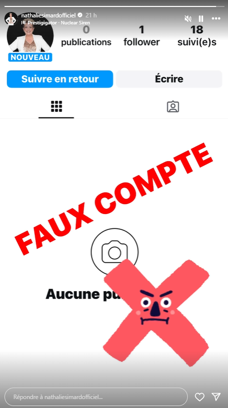 Capture decran 2024 07 23 080642 Nathalie Simard Dénonce une Situation Préoccupante sur les Réseaux Sociaux