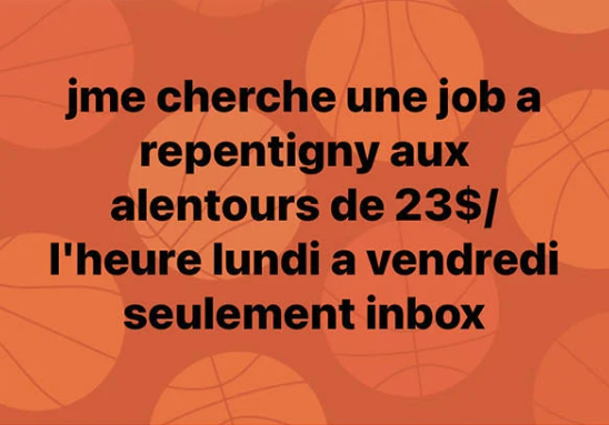 Capture decran 2024 07 24 163449 Un patron à Repentigny recadre un étudiant en quête d'emploi