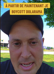 Capture decran 2024 07 28 134550 1 Un Québécois choqué boycotte Dollarama après une expérience client désastreuse